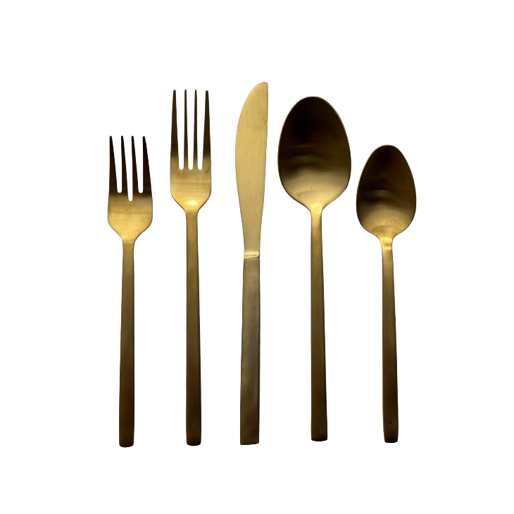 brushed-gold-flatware